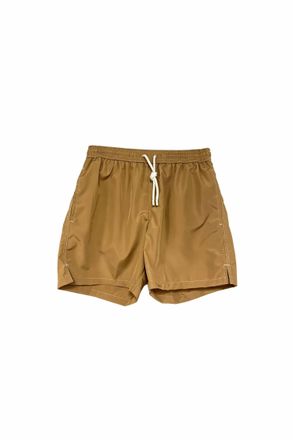 Fedeli Mens Madeira Airstop Swim Shorts Trunks In Curry