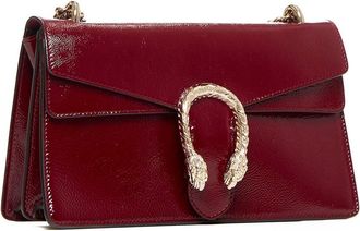Gucci Womens Dionysus Medium Shoulder Bag Bordeaux Calfskin