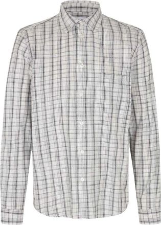 Sams&oslash;e & Sams&oslash;e Lange mouwen shirt - Heren - Casual Overhemden - Veelkleurig - S - Katoen - Overhemden