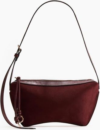 H&M Shoulder Bag in Burgundy at Nordstrom