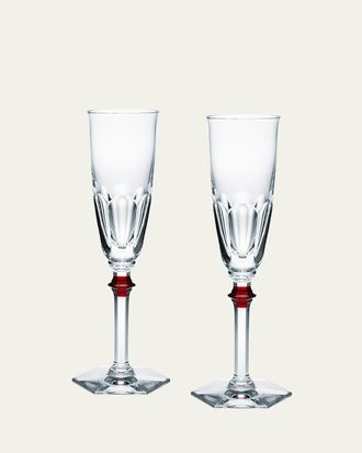 Baccarat Harcourt Eve Flute, Set of 2