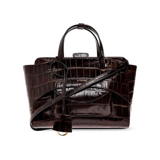 Hidesins Tassen, Dames, Bruin, ONE Size, Leer, Flap Medium Bag