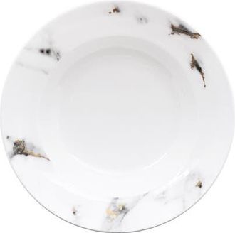 Prouna Marble Venice Fog Soup Bowl in White at Nordstrom