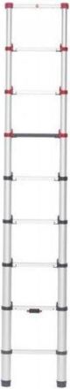 Hailo 7113-092 Escalera Telesc&oacute;pica De Aluminio Flexline 260 De 9 Pelda&ntilde;os Altura M&aacute;x. De Trabajo (cm) 340 - Hailo