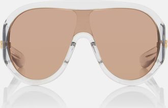 Bottega Veneta Mask shield sunglasses