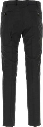 Pantaloni Torino Mens Stretch Cotton Chino Gray Silk Elastane