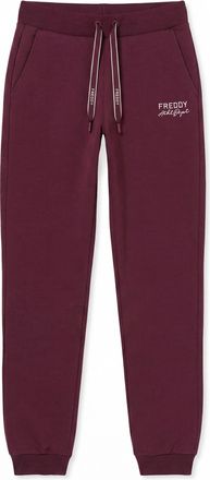 Freddy Pantaloni Sportivi Donna in Felpa, Regular Fit con Polsino