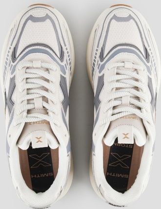 Alexander Smith Storm Man in white leather and mesh with grey details