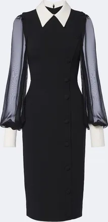 SAFiYAA Cr&ecirc;pe cocktail dress