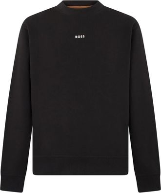 HUGO BOSS Felpa WeSmallcrew - - Sweatshirts & Hoodies - Uomo - Nero - S