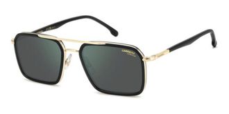 Carrera 362/S Polarized 2M2/Q3 Mens Sunglasses Black Size 55