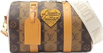 Louis Vuitton Borsa a spalla City Keepall Louis Vuitton x Nigo 2021 - Marrone
