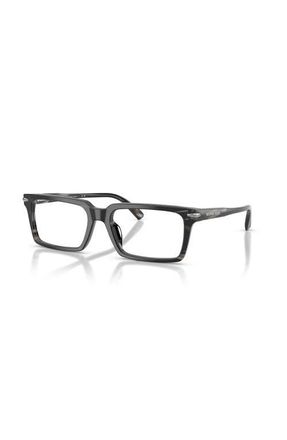 Michael Kors 56mm Rectangle optical glasses in Black at Nordstrom