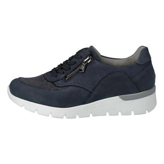 Waldl&auml;ufer Schoenen, Dames, Blauw, 40 EU, Leer, Lage Sneaker Ramona