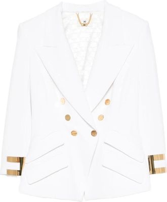 Elisabetta Franchi Donna, Giacche, Bianco, M, new