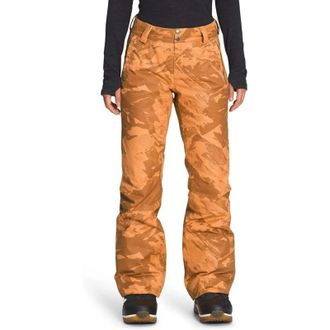 The North Face Mens The North Face Sally Snow Pants Brown Camo Insulated Waterproof PHC202