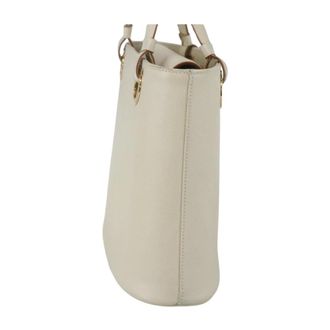 Ferragamo Pre-owned Tote Bags, female, White, Size: ONE SIZE Pre-owned Vintage Top Handle Bag