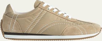Toteme Suede Retro Runner Sneakers