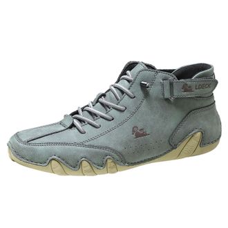 Generic Hiking Shoes Mens, Mens Shoes Casual Outdoor Camping Sneakers Anti Slip Breathable Footwear with Lightweight Hiking Ready Features Green