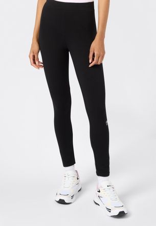 Champion Leggings CHAMPION Graphic Leggings, Damen, Gr. L (42/44), N-Gr, nbk, Obermaterial: 90% Baumwolle, 10% Elasthan, Hosen Leggings