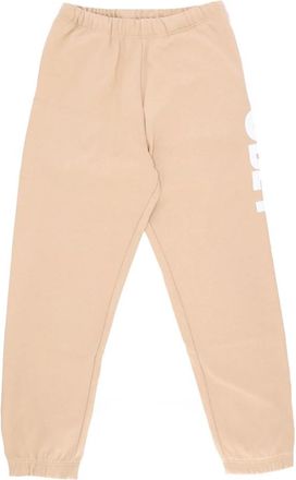 Obey Gedurfde Haver Melk Trainingsbroeken - Heren - Sweatpants - Beige - XL - Katoen - Broeken