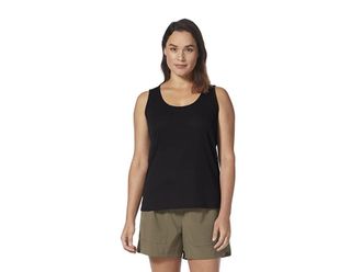 Royal Robbins Spotless Evolution Tank Top Womens Clothing Asphalt Elkhorn Print : MD, Elastane/Polyester