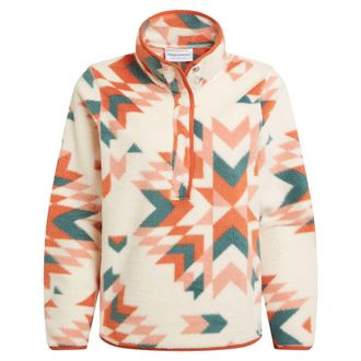 Craghoppers Dames/Dames Massey Geometrisch Overhemd Fleece Top (Klei)