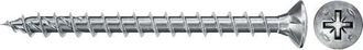 Fischer 500x Power-fast Ii Fpf Ii Rzf 4 X 45 Mm Bc Cabeza Avellanada Con Ranura Transversal Pz2 Rosca Completa Galvanizada Azul Pasivado - 670252