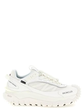 Moncler White Logo Sneakers