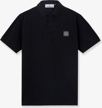 Stone Island Polo in cotone organico stretch - STONE ISLAND - gender_Man