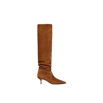 Scarosso Heeled Boots, female, Brown, Size: 7 1/2 US Barbara Boots