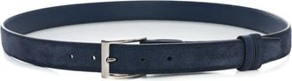 Hogan Leren Riem - Heren - Riemen - Blauw - ONE Size - Leer - Accessoires