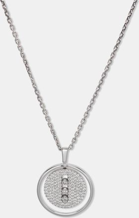 Messika Lucky Move Diamond 18K White Gold Necklace