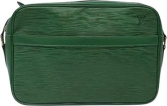Louis Vuitton Pre-owned Cross Body Bags, female, Green, Size: ONE SIZE Pre-owned Leather louis-vuitton-bags