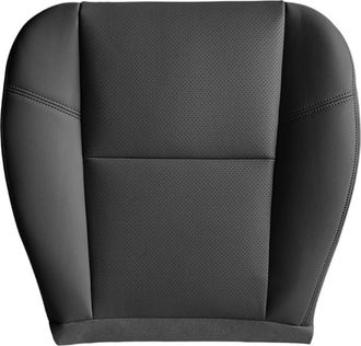 OEM Funda De Coj&iacute;n De Asiento Delantero Del Lado Del Conductor, De Cuero Sint&eacute;tico Pu Negro, Para Cadillac Escalade (modelos 2007-2014)