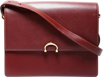 Cartier 1990-2000s Must Do logo crossbody bag - Rosso