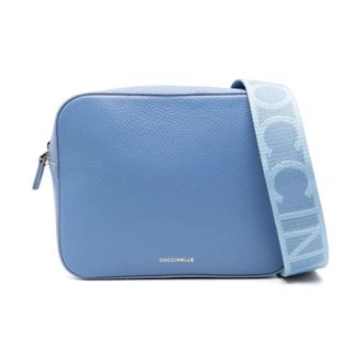 Coccinelle Dames, Tassen, Blauw, Maat: ONE Size Leer