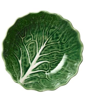 Certified International Set Of 4 Le Jardin Cabbage 3-D Soup Bowl