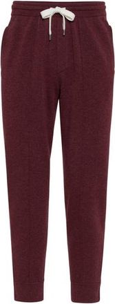 Brunello Cucinelli Double knit trousers in Amaranth at Nordstrom, Size Xxx-Large Eu