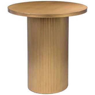 Wanderlust Deco Mesa auxiliar de metal 48x48x51h cm