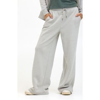 Threads 4 Thought Mora Fleece Sweatpants in Light Heather Grey at Nordstrom, Size X-Large