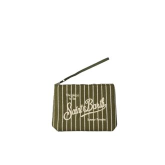 MC2 Saint Barth Clutches, female, Green, Size: ONE SIZE Aline Sponge Clutch Bag