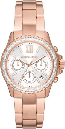 Michael Kors Everest Armbandhorloge - Dames - Horloges - Roze - ONE Size - Accessoires