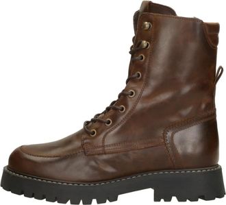 Palpa Stela Veterschoenen - Dames - Veterlaarzen - Bruin - 42 EU - Schoenen