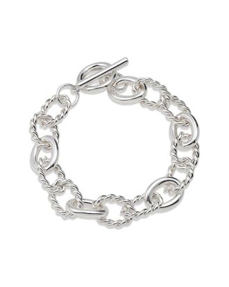 Savvy Cie Jewels Silver Plated Chunky Bracelet