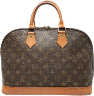 Louis Vuitton Pre-owned Handbags, female, Brown, Size: ONE SIZE Pre-owned Alma PM