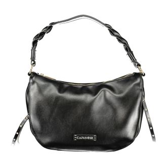 Caf&egrave;noir Shoulder Bags, female, Black, Size: ONE SIZE 1-Handle Shoulder Bag