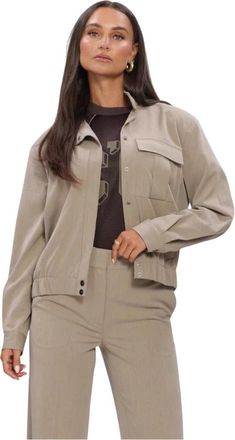 Co'Couture Eminacc Jas - Dames - Zomerjassen - Beige - XS - Jassen
