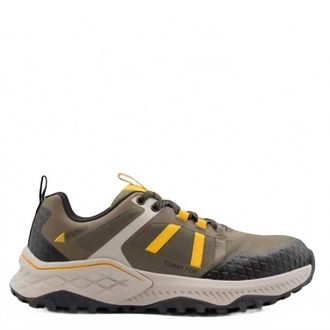 Avenger Mens Aero Trail Composite Toe Eh Safety Shoes In Green/orange