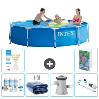 Intex Piscina Con Estructura Redonda - 305x76 Cm - 7-piezas S165